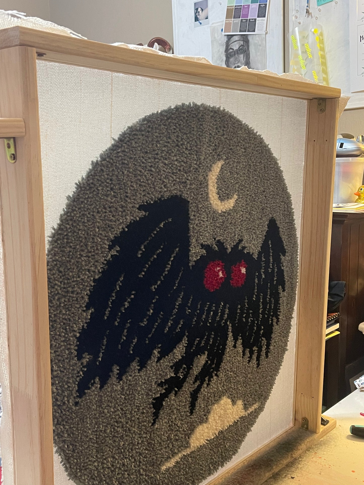 Moth Man Rug