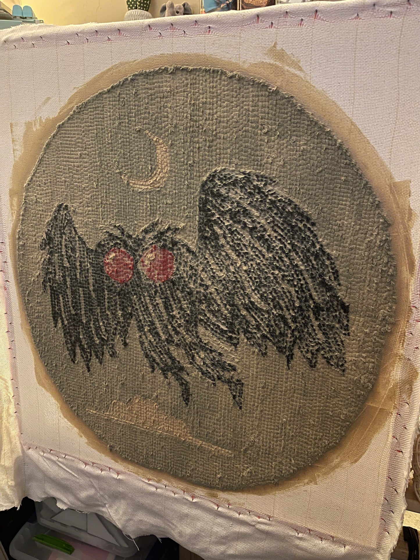 Moth Man Rug