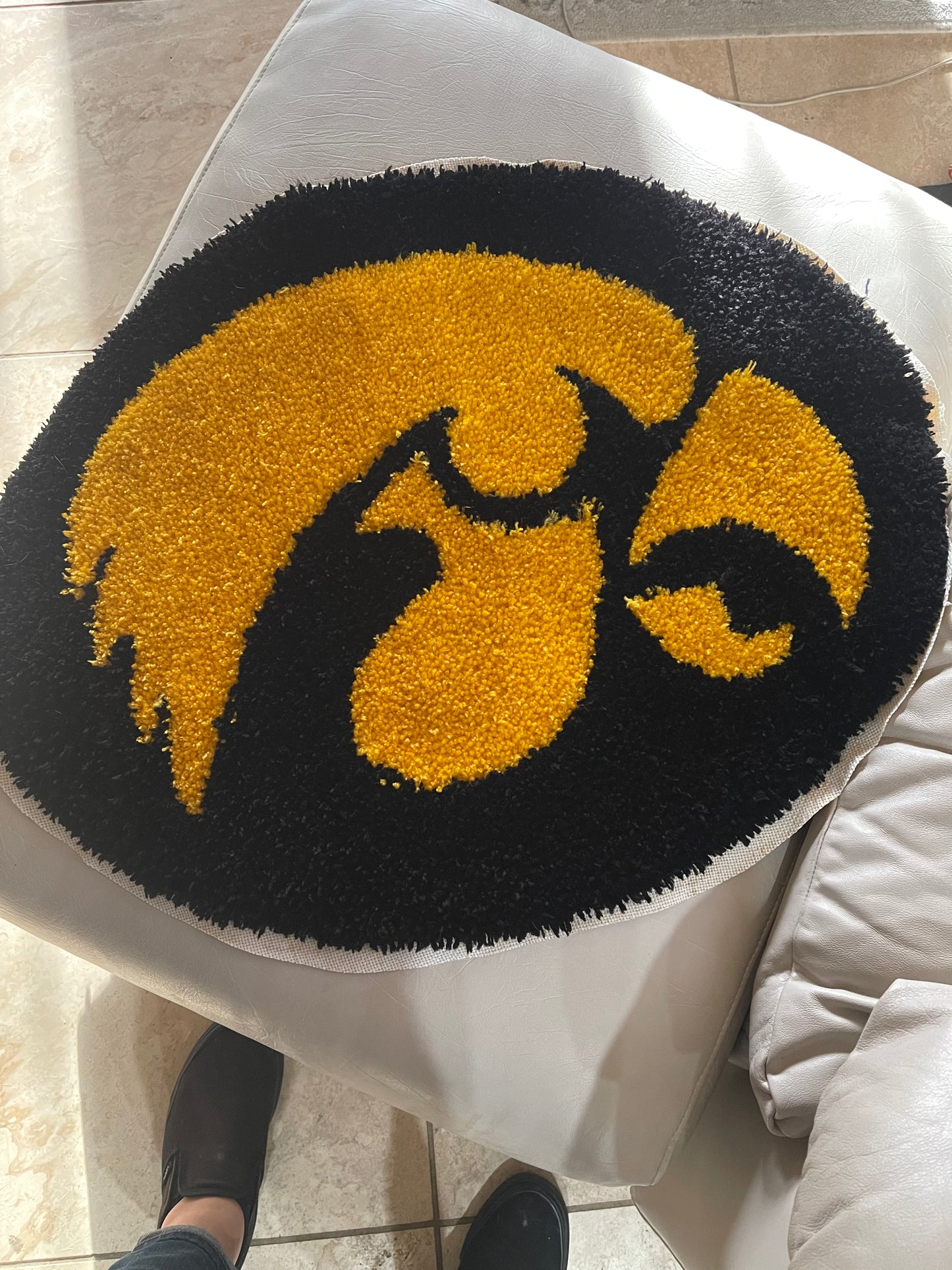 Iowa Hawkeye Rug
