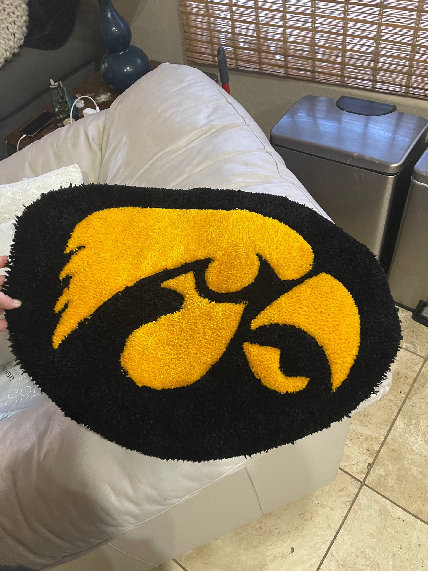 Iowa Hawkeye Rug