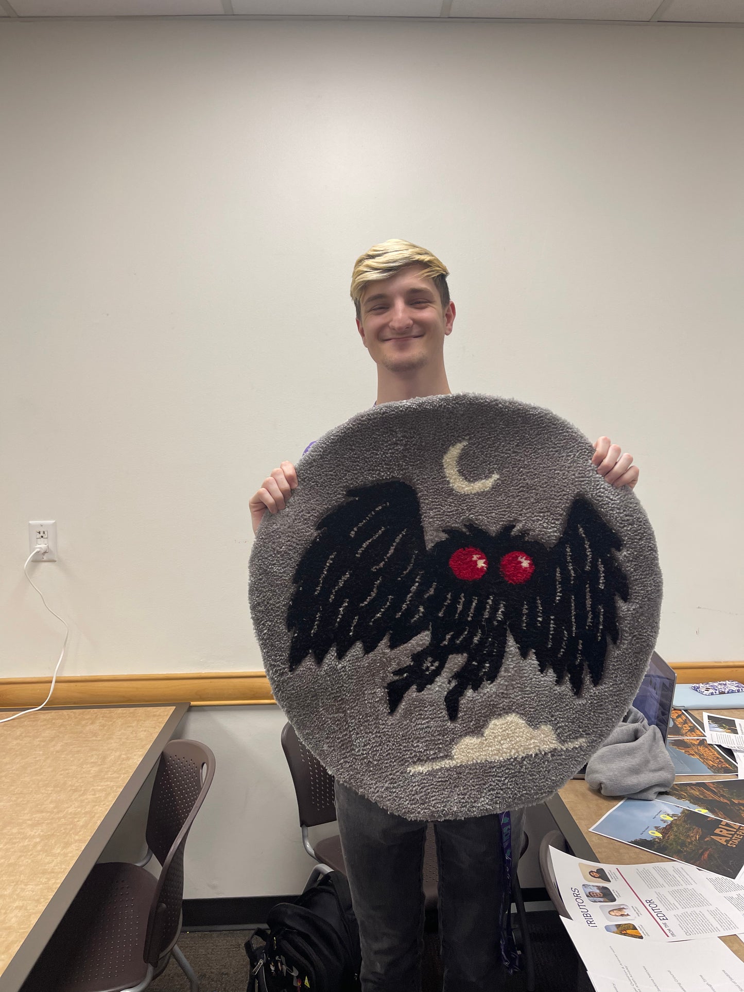 Moth Man Rug