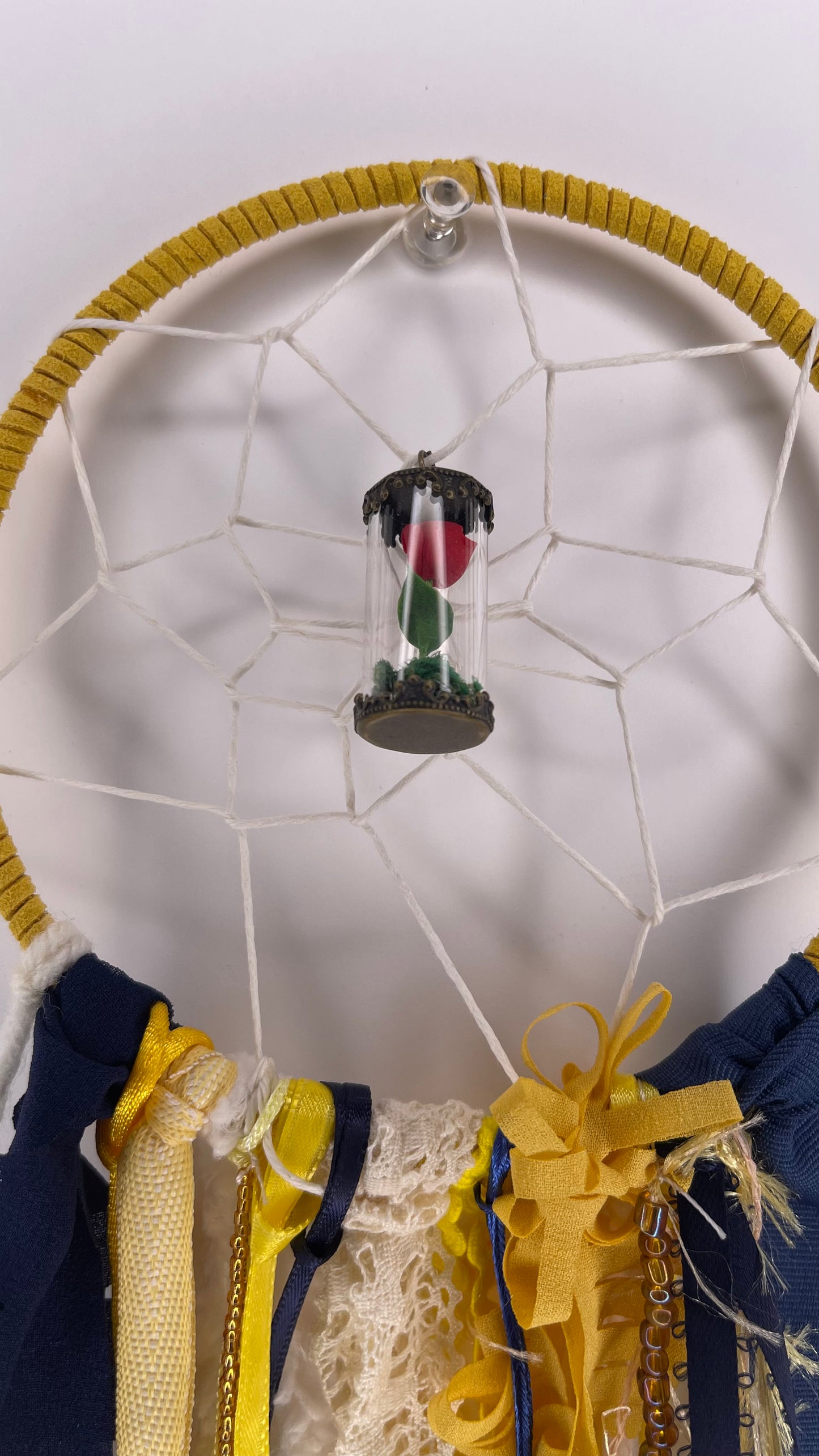 Belle, Beauty and the Beast Inspired Dreamcatcher