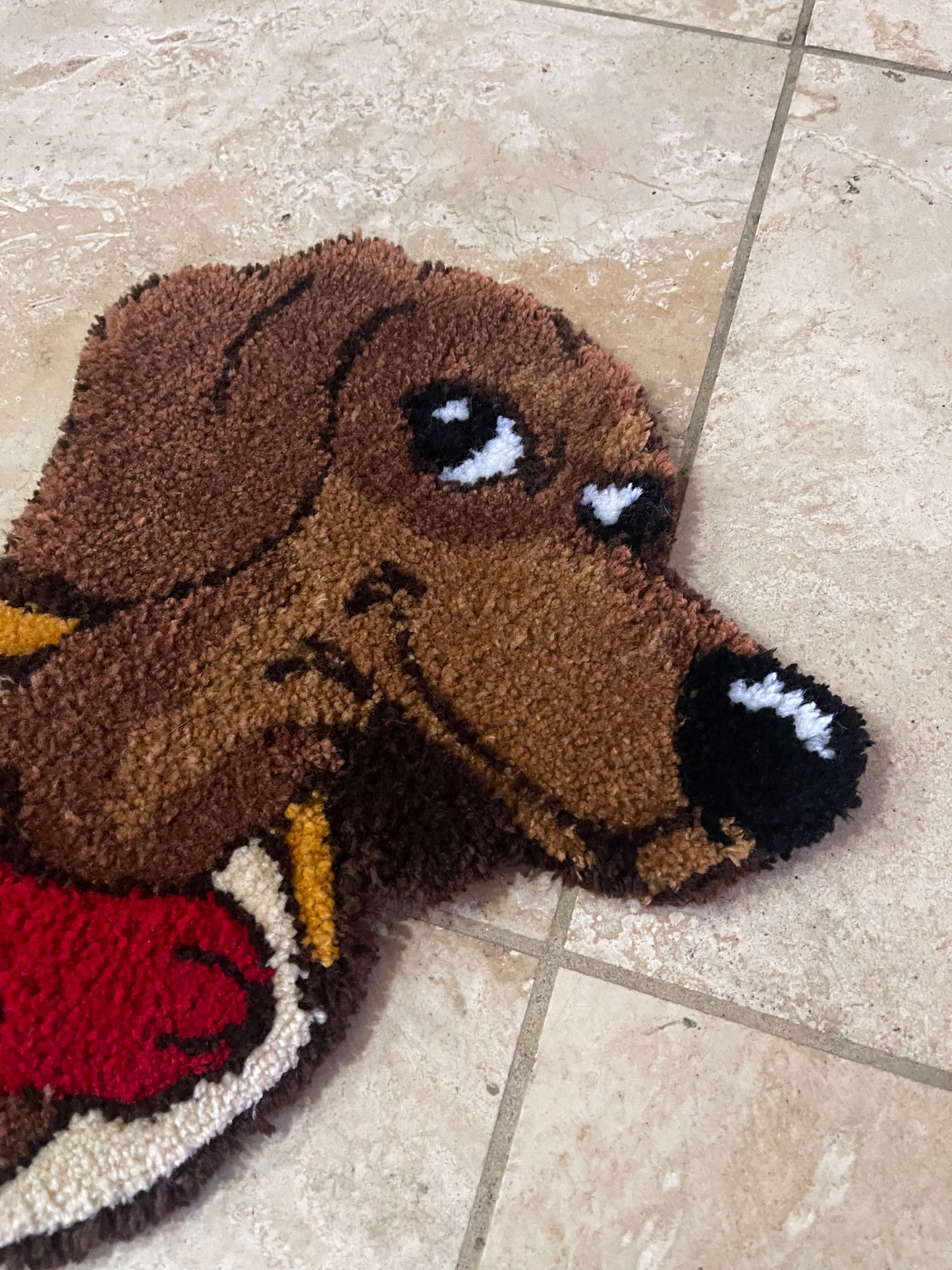 Hot Dog Dachshund Rug