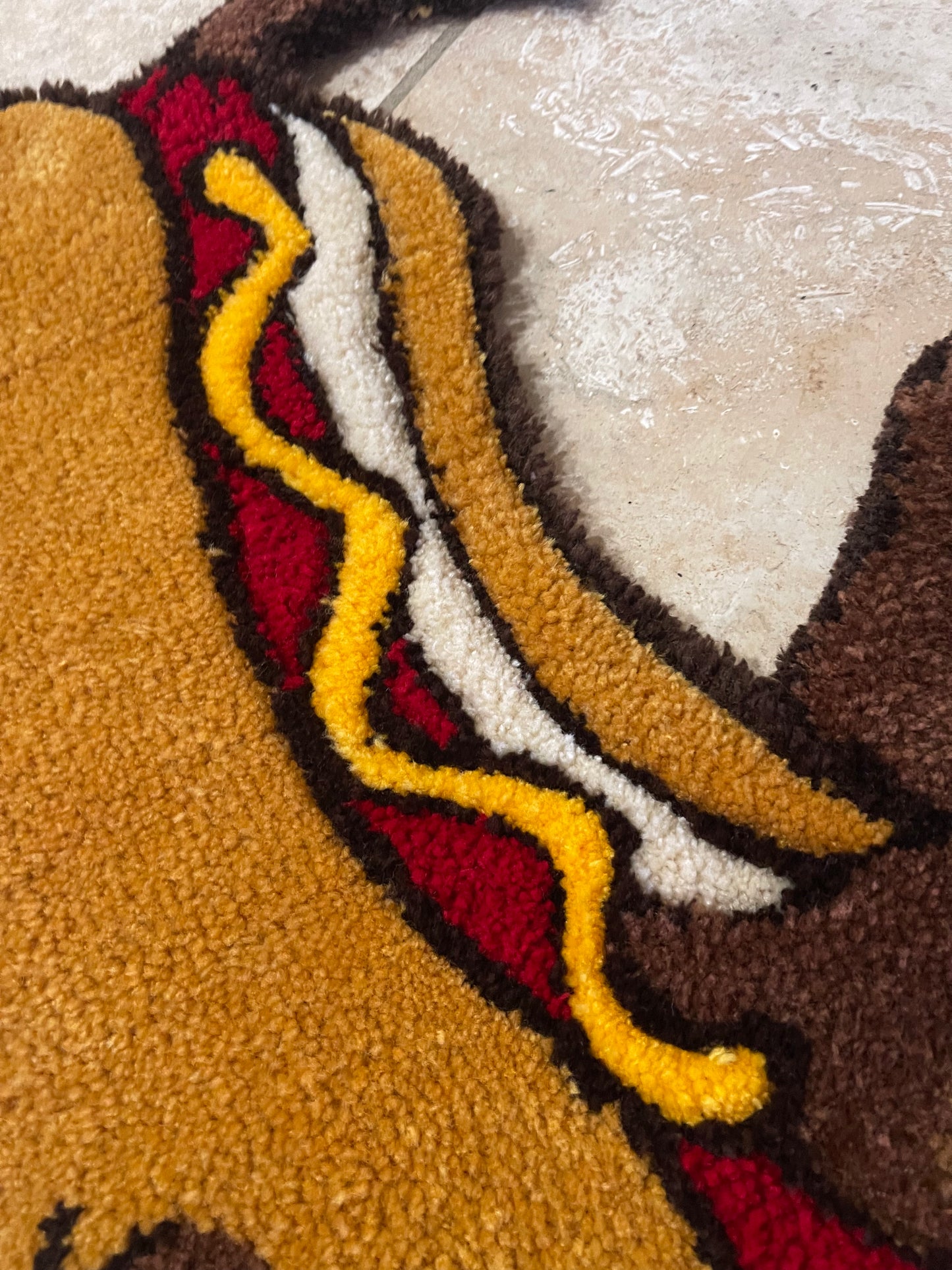 Hot Dog Dachshund Rug