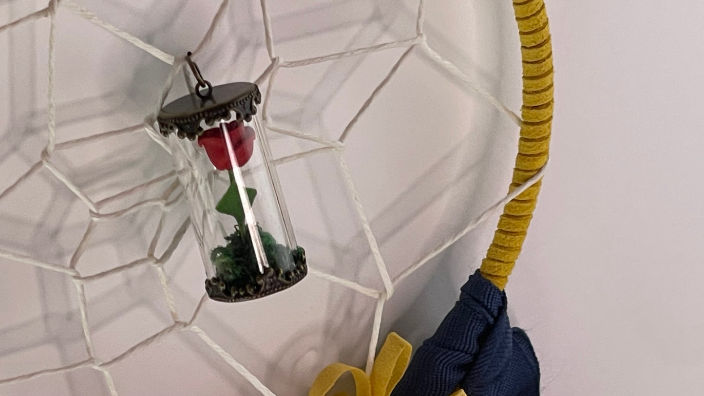 Belle, Beauty and the Beast Inspired Dreamcatcher