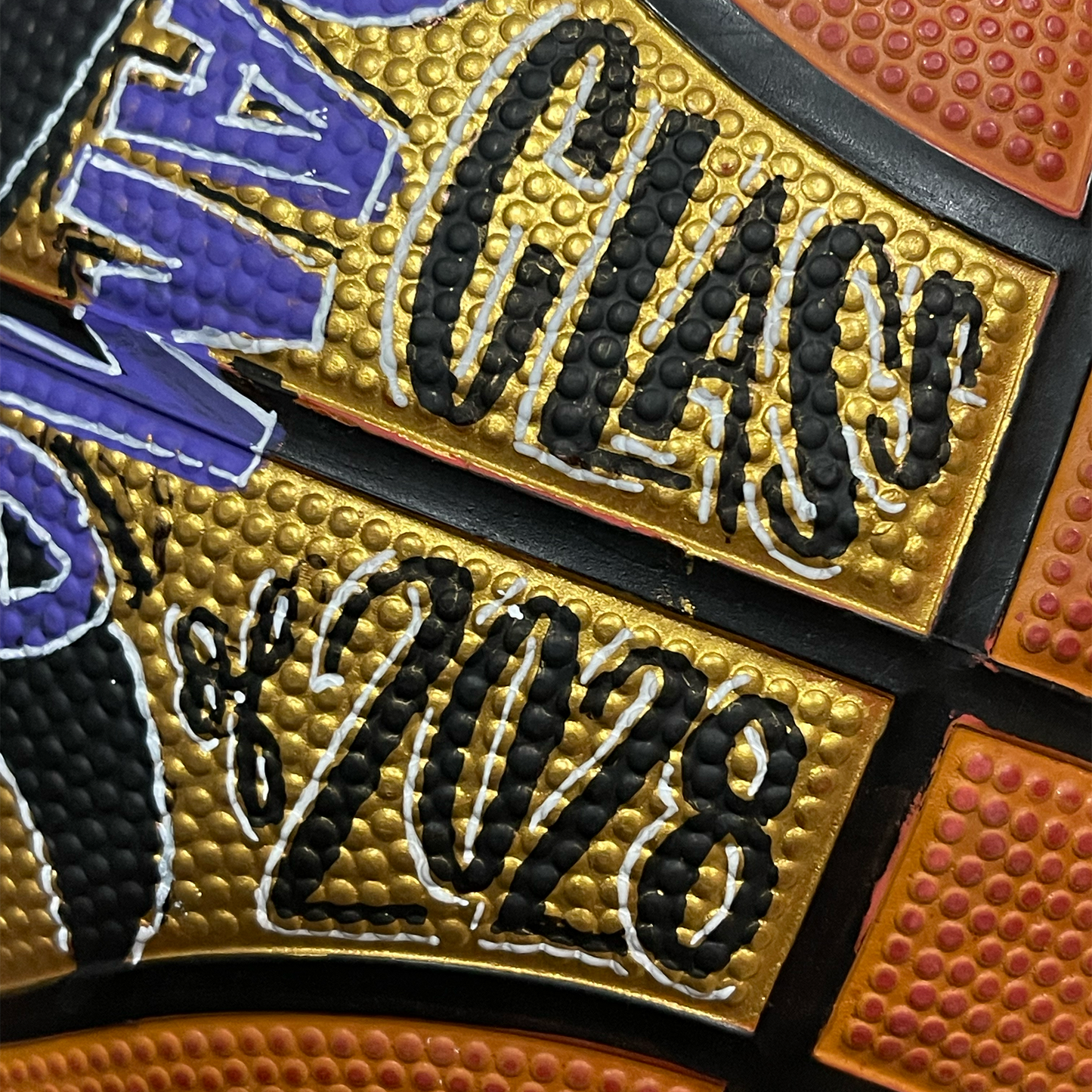 Custom Hand-painted Basketball