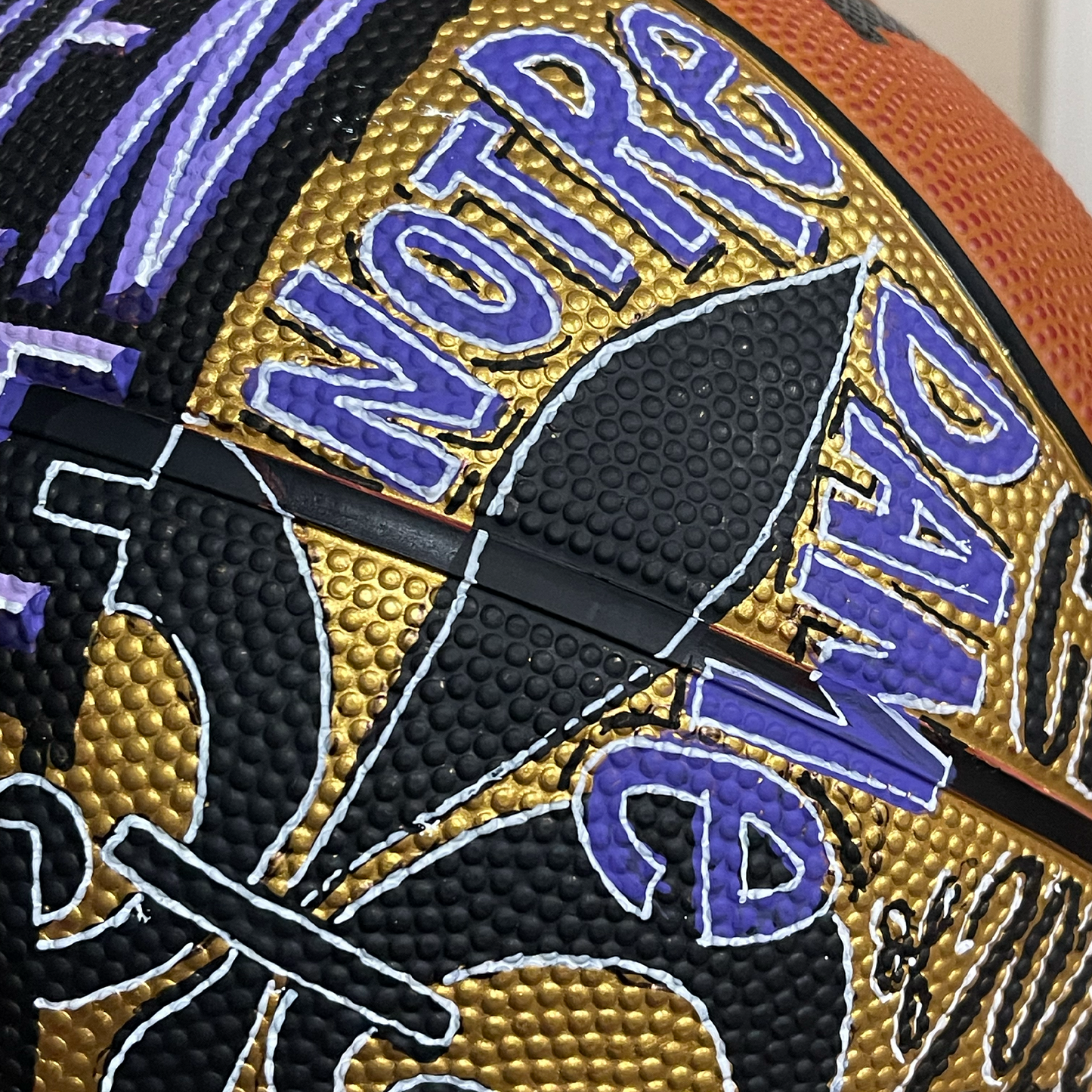 Custom Hand-painted Basketball