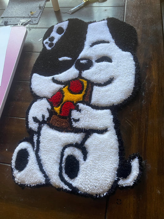 Cartoon Dog Rug